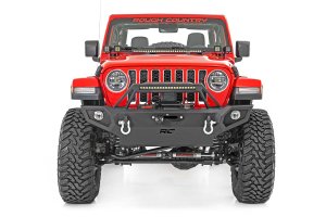 Jeep Wrangler LED Light Kit - Cowl Mount - Rough Country - Quad, White DRL, 2